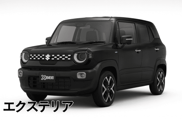 新型クロスビーのエクステリア