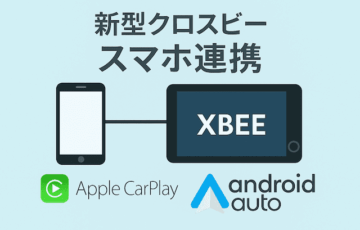 新型クロスビーのスマホ連携機能